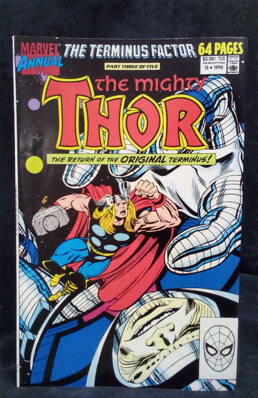 The Mighty Thor Annual #15 1990 Marvel Comics Comic Book