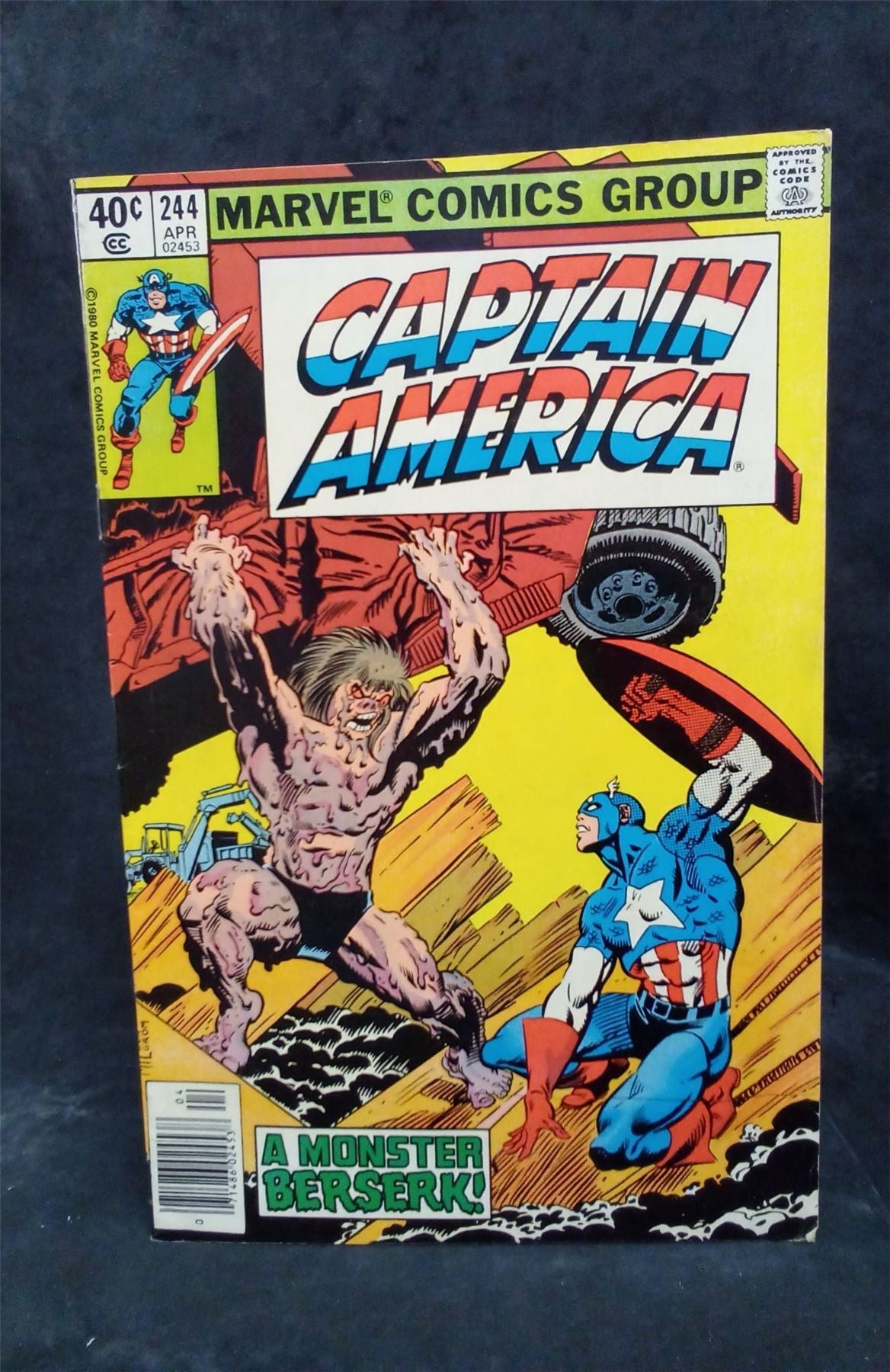 Captain America #244 1980 Marvel Comics Comic Book