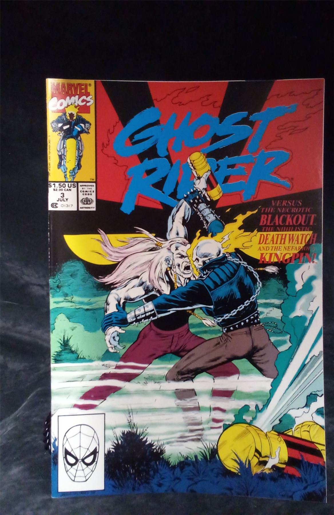 Ghost Rider #3 1990 Marvel Comics Comics Comic Book