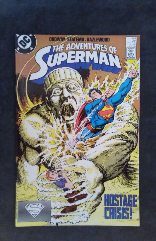 Adventures of Superman #443 1988 dc-comics Comic Book dc-comics Comic Book dc-comics Comic Book