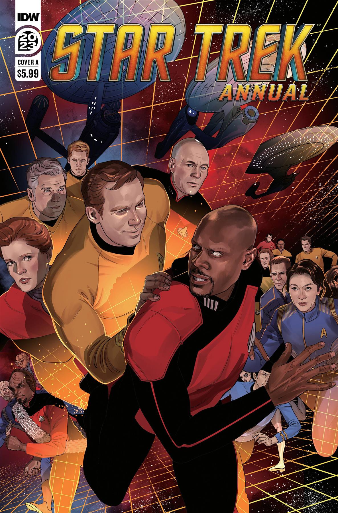 Star Trek Annual 2023 Cvr A Stott Idw-prh Comic Book