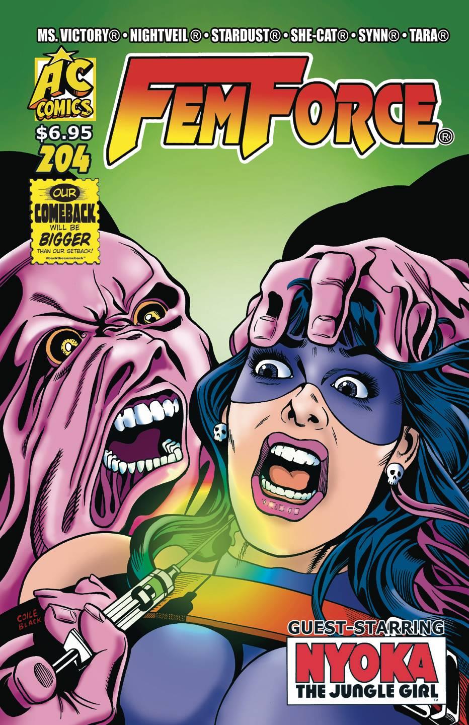 Femforce #205  Ac Comics Comic Book