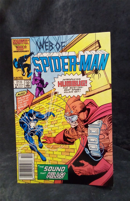 Web of Spider-Man #19 Newsstand Edition 1986 Marvel Comics Comic Book