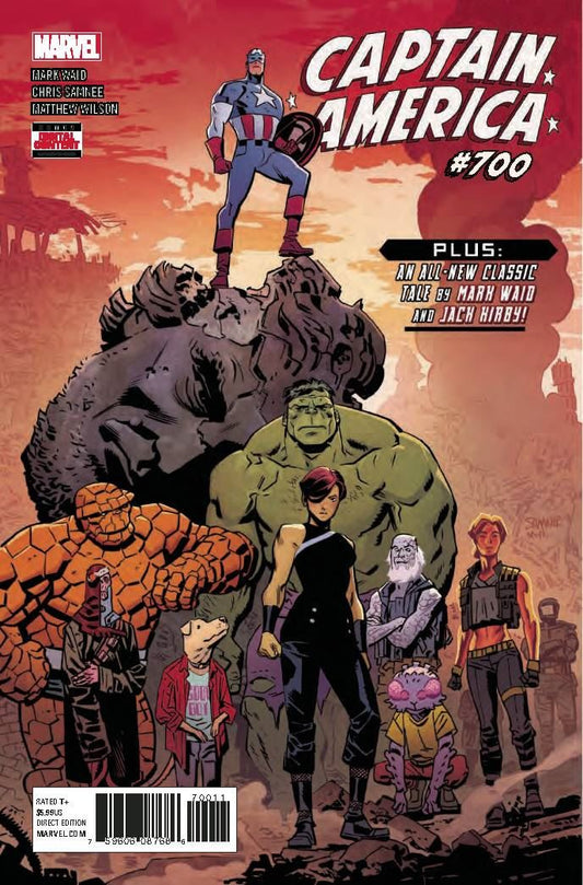 Captain America #700 (Leg) Marvel Comics Comic Book