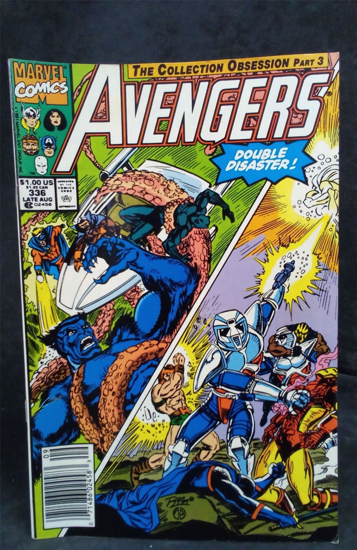 The Avengers #336 1991 Marvel Comics Comic Book
