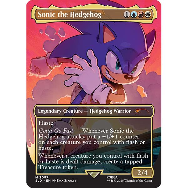 MTG Secret Lair X Sonic Friends and Foes, Nonfoil by Wizards of the Coast