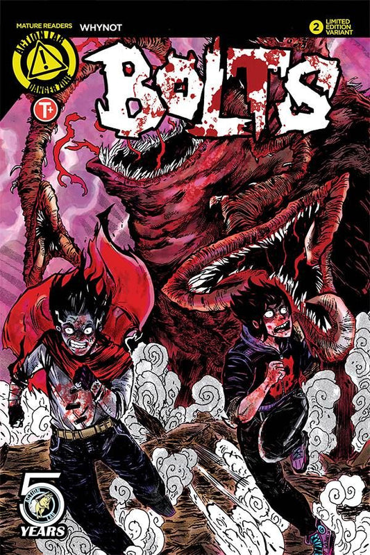 Bolts #2 Cvr B Whynot (Cvr B Whynot) Action Lab - Danger Zone Comic Book