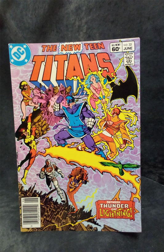 The New Teen Titans #32 Newsstand Edition 1983 DC Comics Comic Book