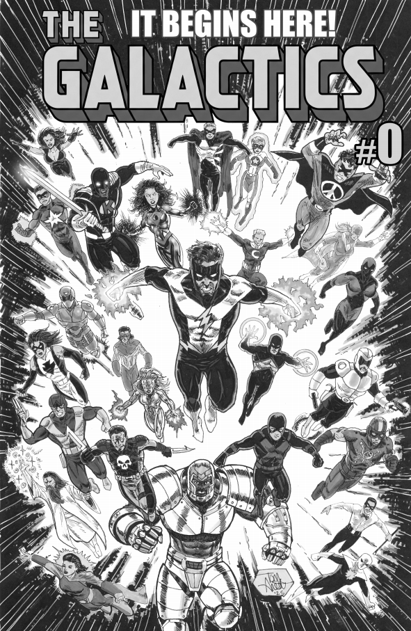 Galactics #0 Cover B Tom Aresto Dreamscape Publishing Comic Book