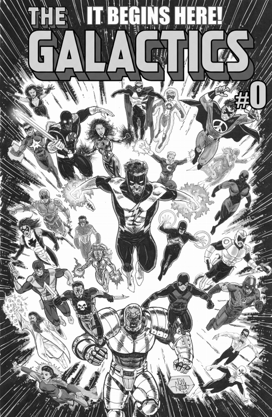 Galactics #0 Cover B Tom Aresto Dreamscape Publishing Comic Book