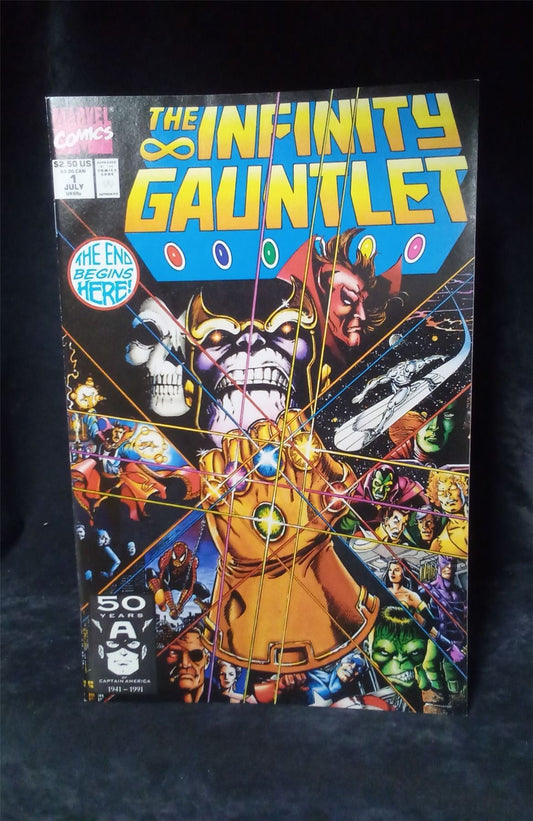 The Infinity Gauntlet #1 1991 Marvel Comics Comic Book