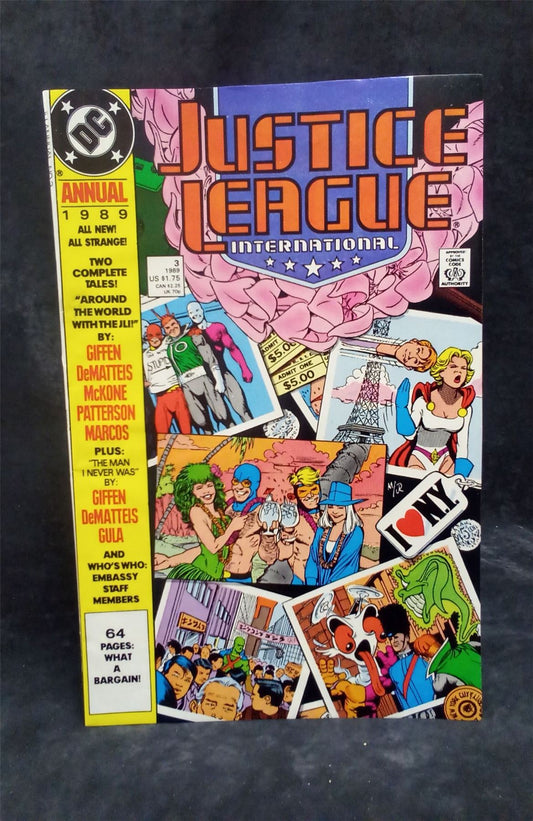 Justice League International Annual #3 1989 DC Comics Comic Book