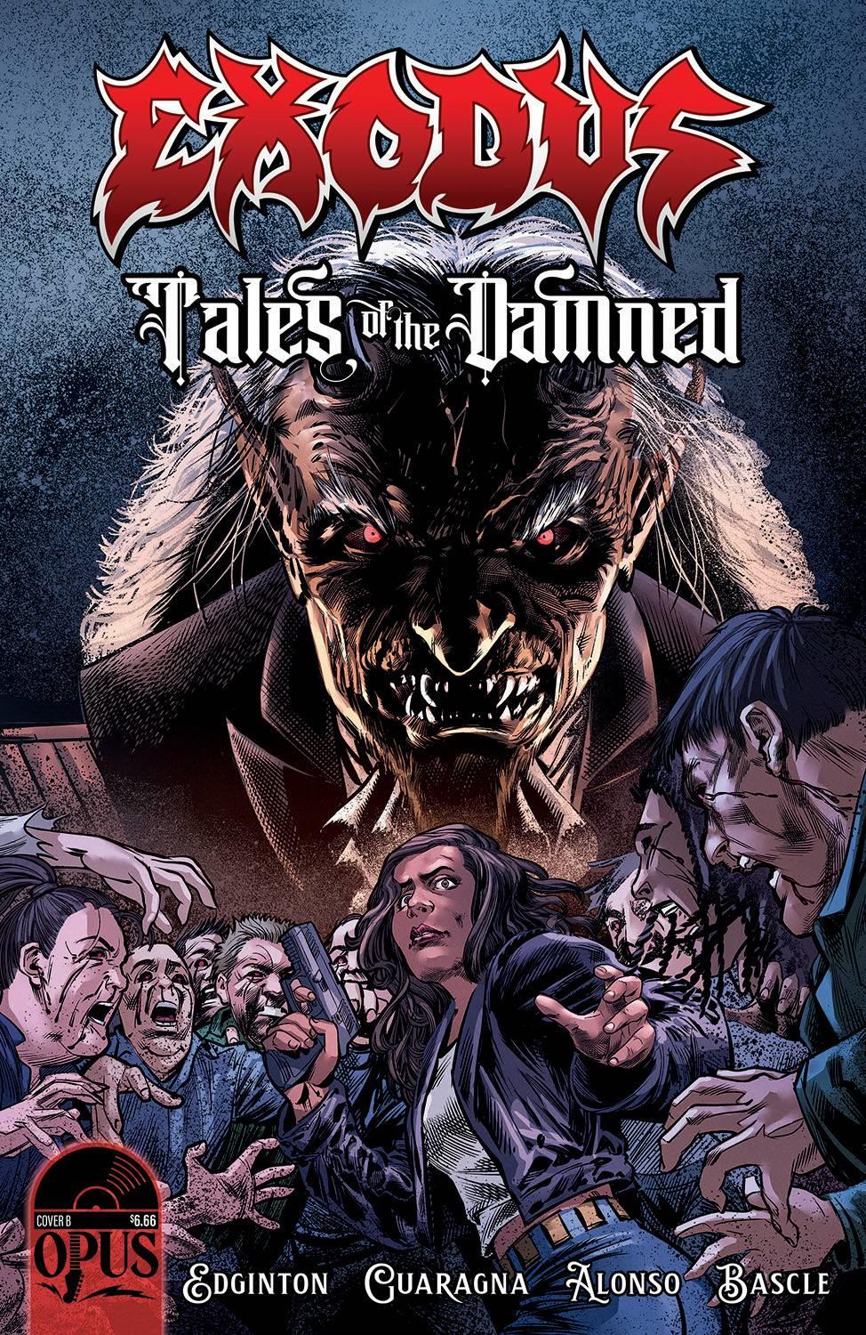 Exodus Tales Of Damned #1 Cvr B Guaragna Opus Comics Comic Book