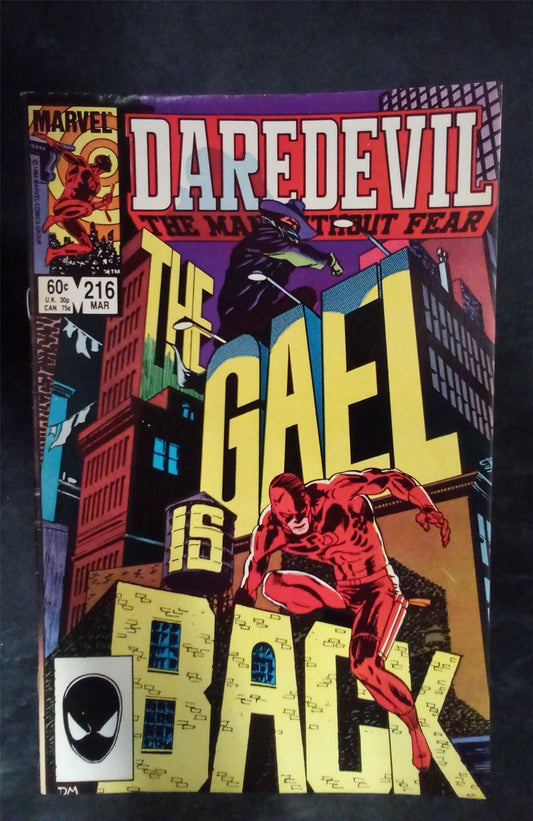 Daredevil #216 1985 Marvel Comics Comic Book