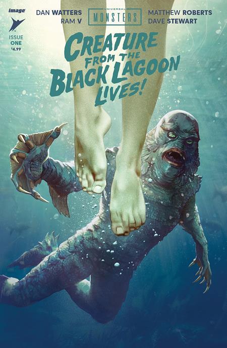 Universal Monsters The Creature From The Black Lagoon Lives #1 (of 4) Cvr B Joshua Middleton Var Image Comics Comic Book