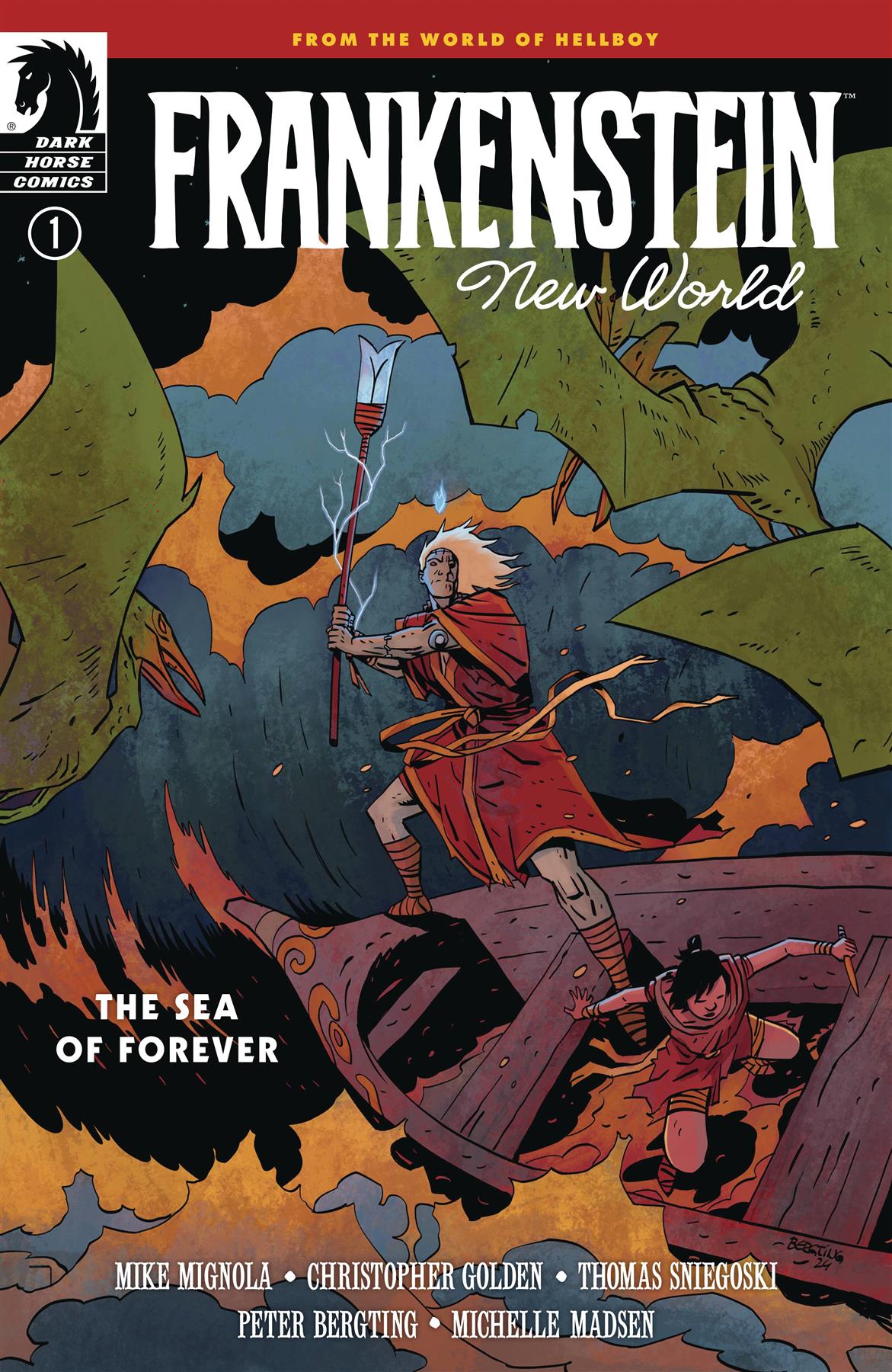 Frankenstein New World Sea Of Forever #1 Dark Horse Prh Comic Book