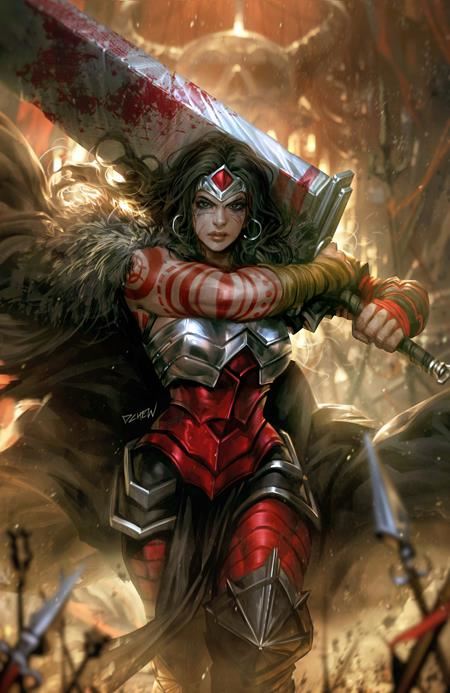ABSOLUTE WONDER WOMAN #11 CVR B DERRICK CHEW CARD STOCK VAR  DC Comics Comic Book 2025