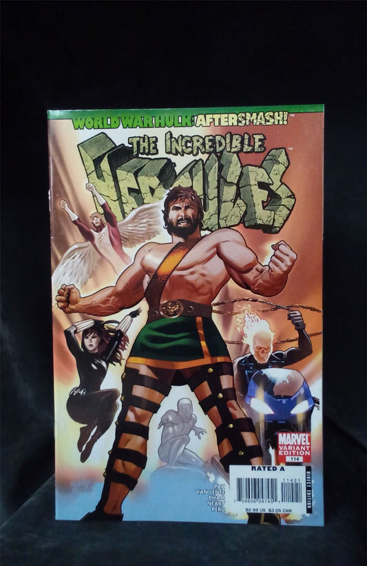 Incredible Hercules #114 Variant Cover 2008 Marvel Comic Book