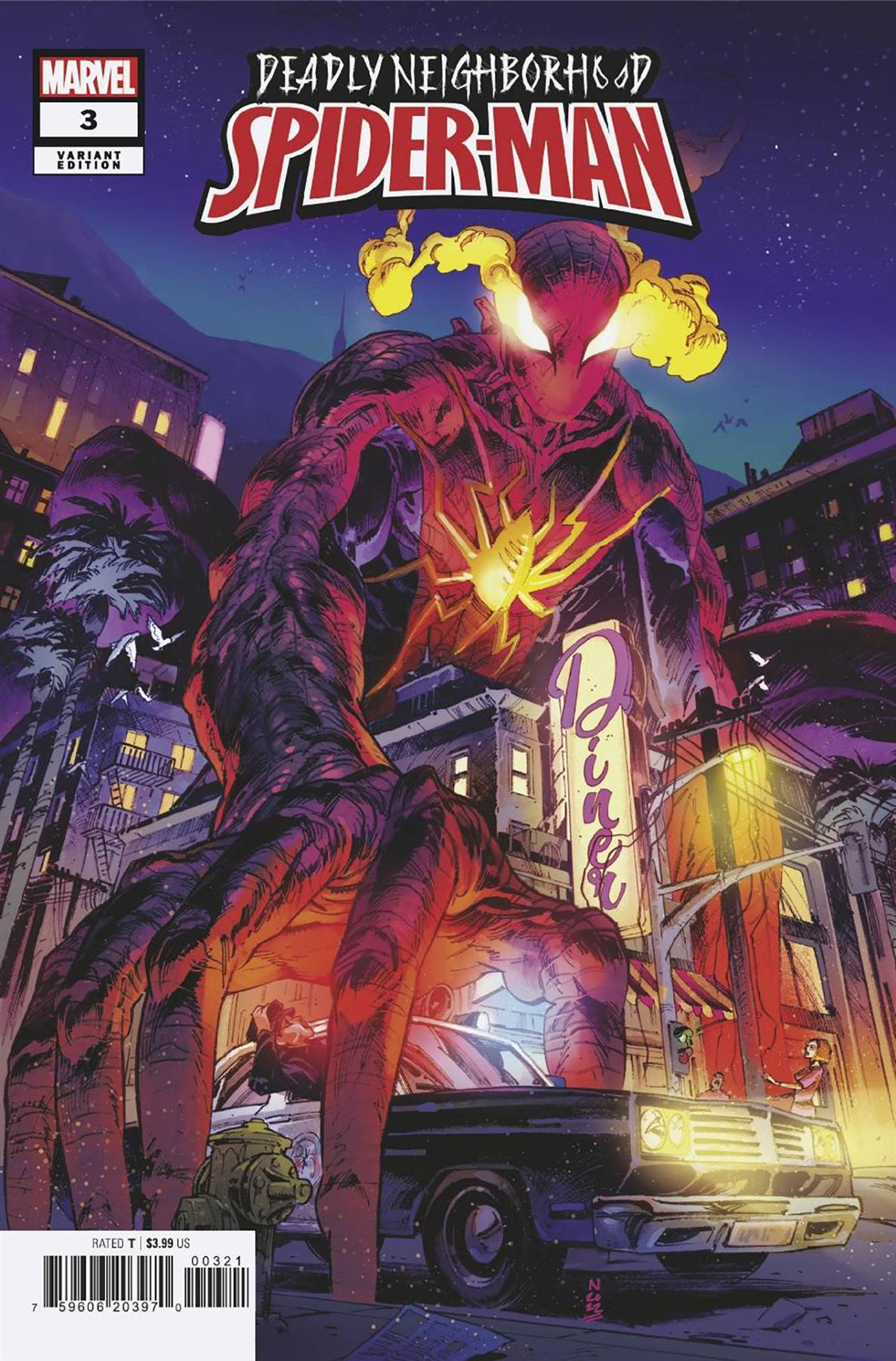 Deadly Neighborhood Spider-man #3 (Artist Var) Marvel Prh Comic Book 2022
