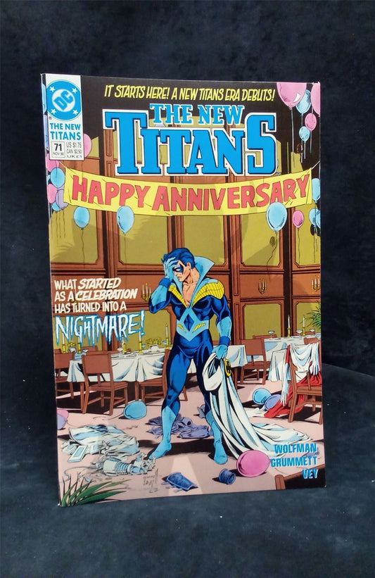 The New Titans #71 1990 DC Comics Comic Book