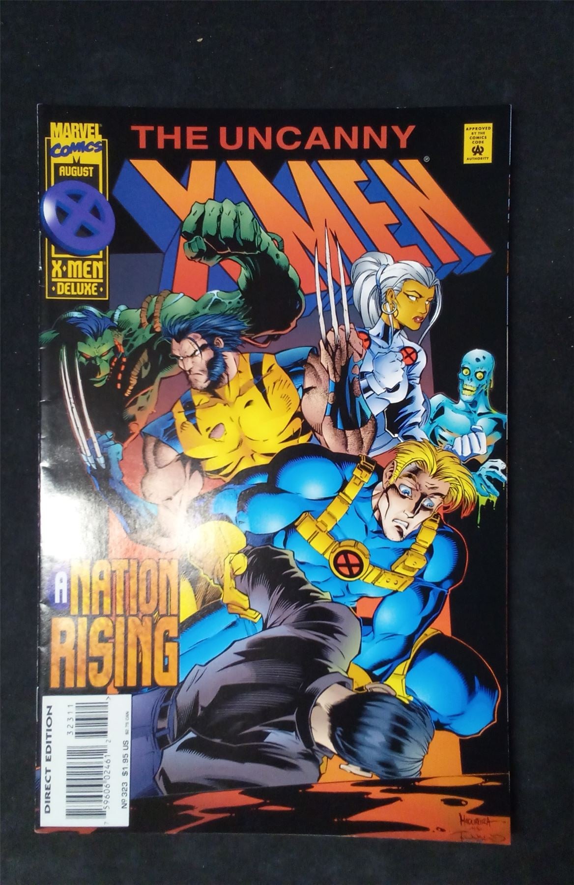 The Uncanny X-Men #323 Direct Deluxe Edition 1995 marvel Comic Book