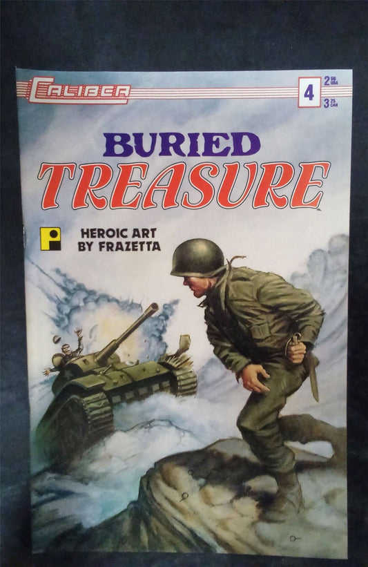 Buried Treasure #4 1991 caliber-comics Comic Book