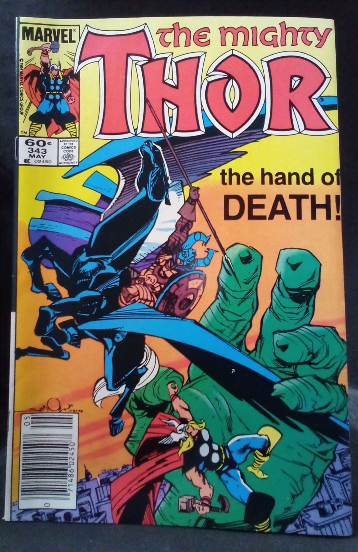 Thor #343 1984 Marvel Comics Comic Book
