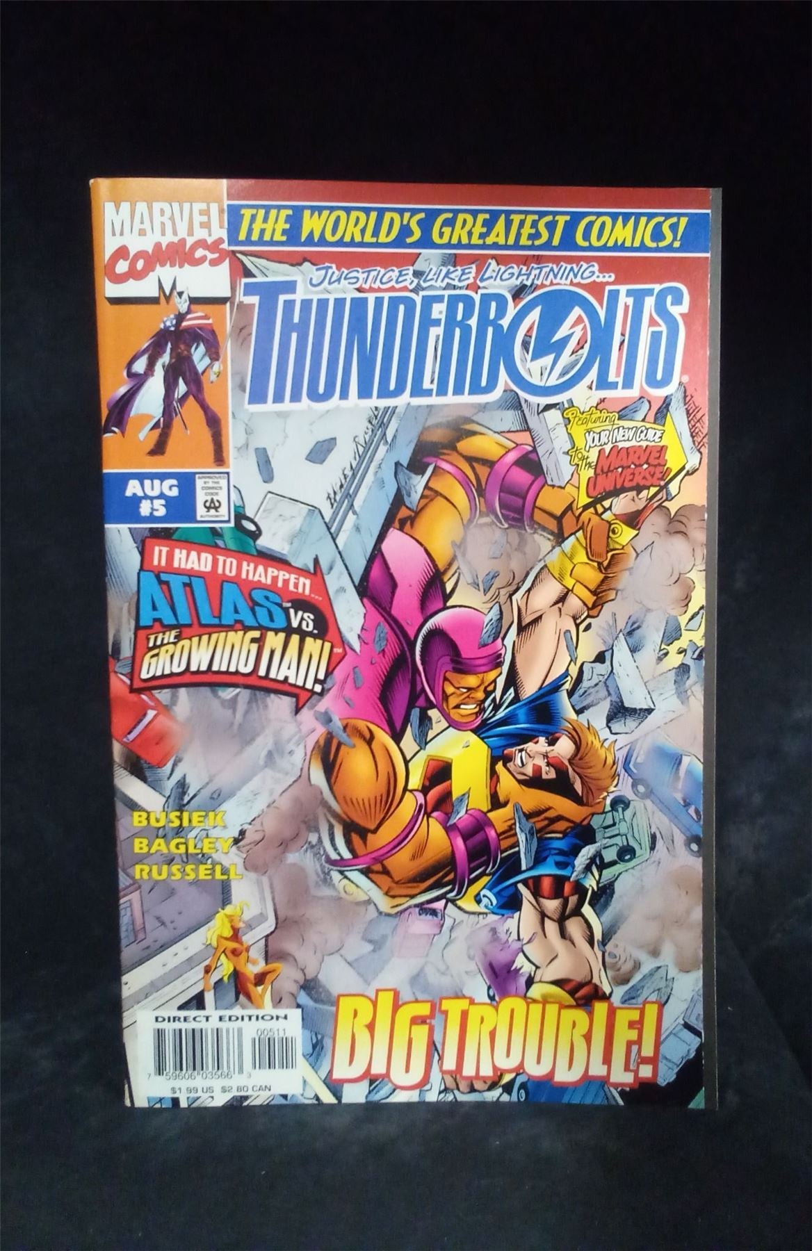 Thunderbolts #5 1997 Marvel Comics Comic Book