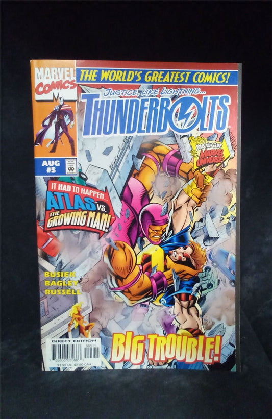Thunderbolts #5 1997 Marvel Comics Comic Book