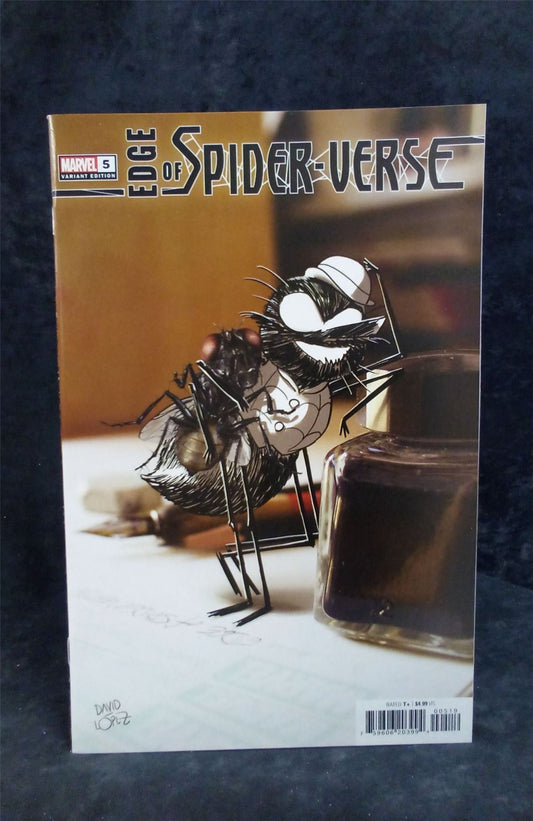 Edge of Spider Verse #5 Lopez Cover 2022 Marvel Comics Comic Book