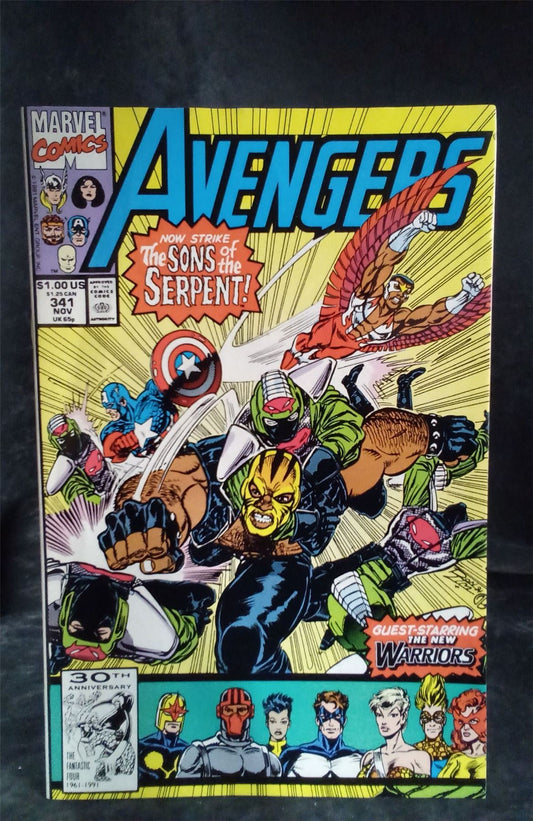 The Avengers #341 1991 Marvel Comics Comic Book