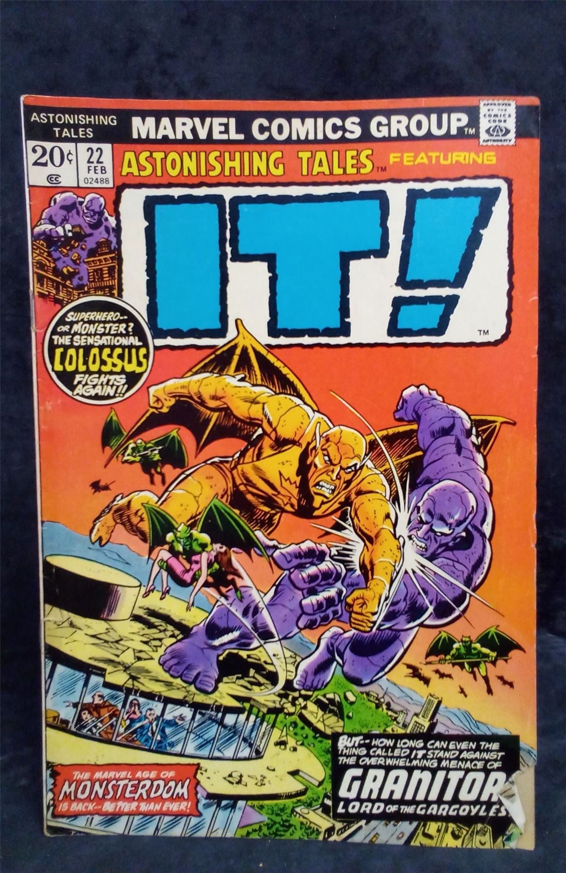 Astonishing Tales #22 1974 Marvel Comics Comic Book