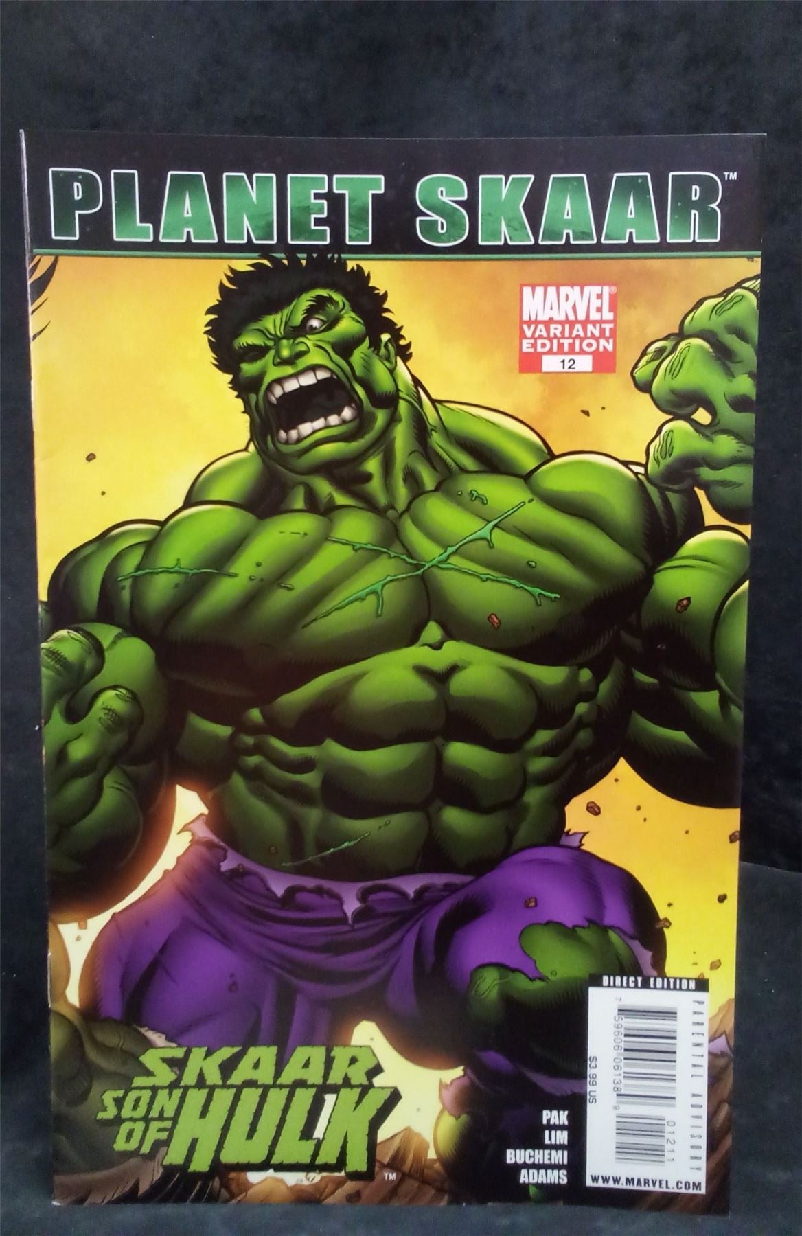 Skaar: Son of Hulk #12 Variant Cover 2009 Marvel Comics Comic Book