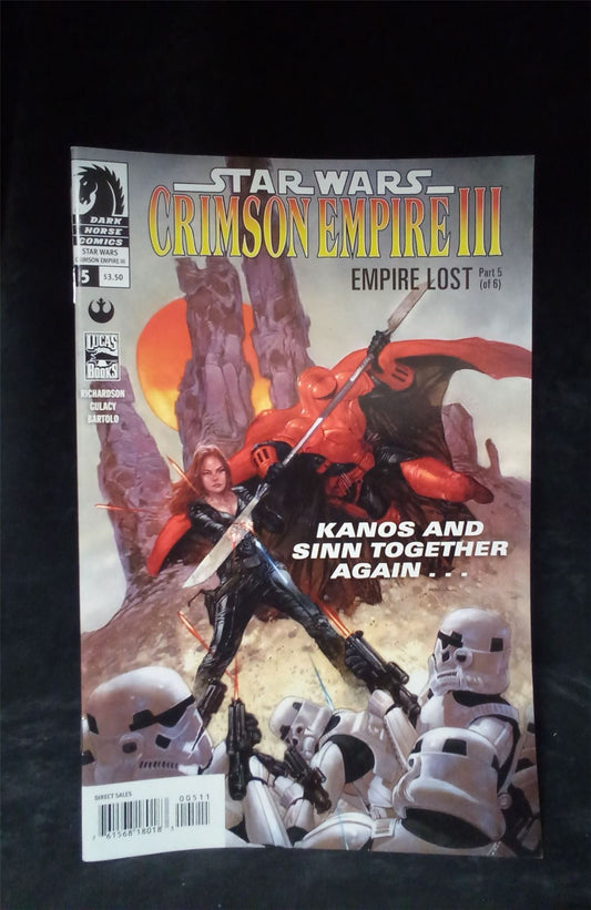 Star Wars: Crimson Empire III - Empire Lost #5 2012  Comic Book