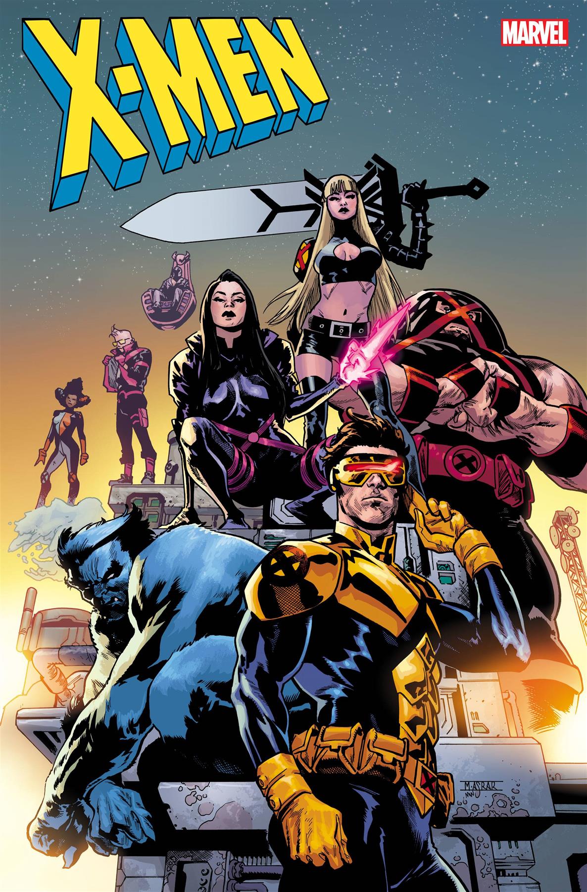 X-men #3 Mahmud Asrar Var Mahmud Asrar Var Marvel Prh Comic Book 2024