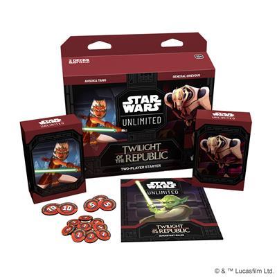 Star Wars Unlimited TCG Twilight of the Republic Two Player Starter By Fantasy Flight Games