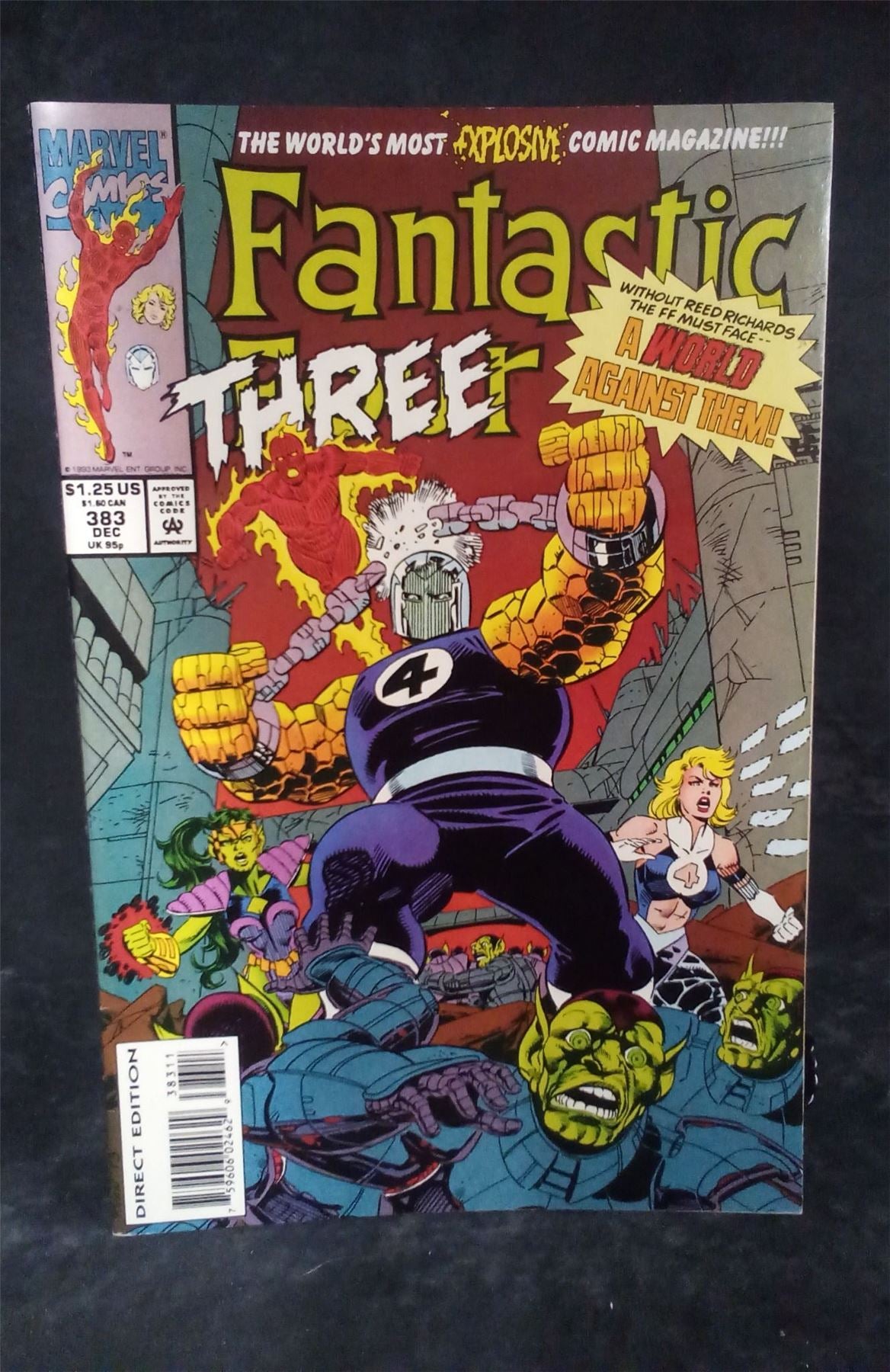 Fantastic Four #383 1993 Marvel Comic Book