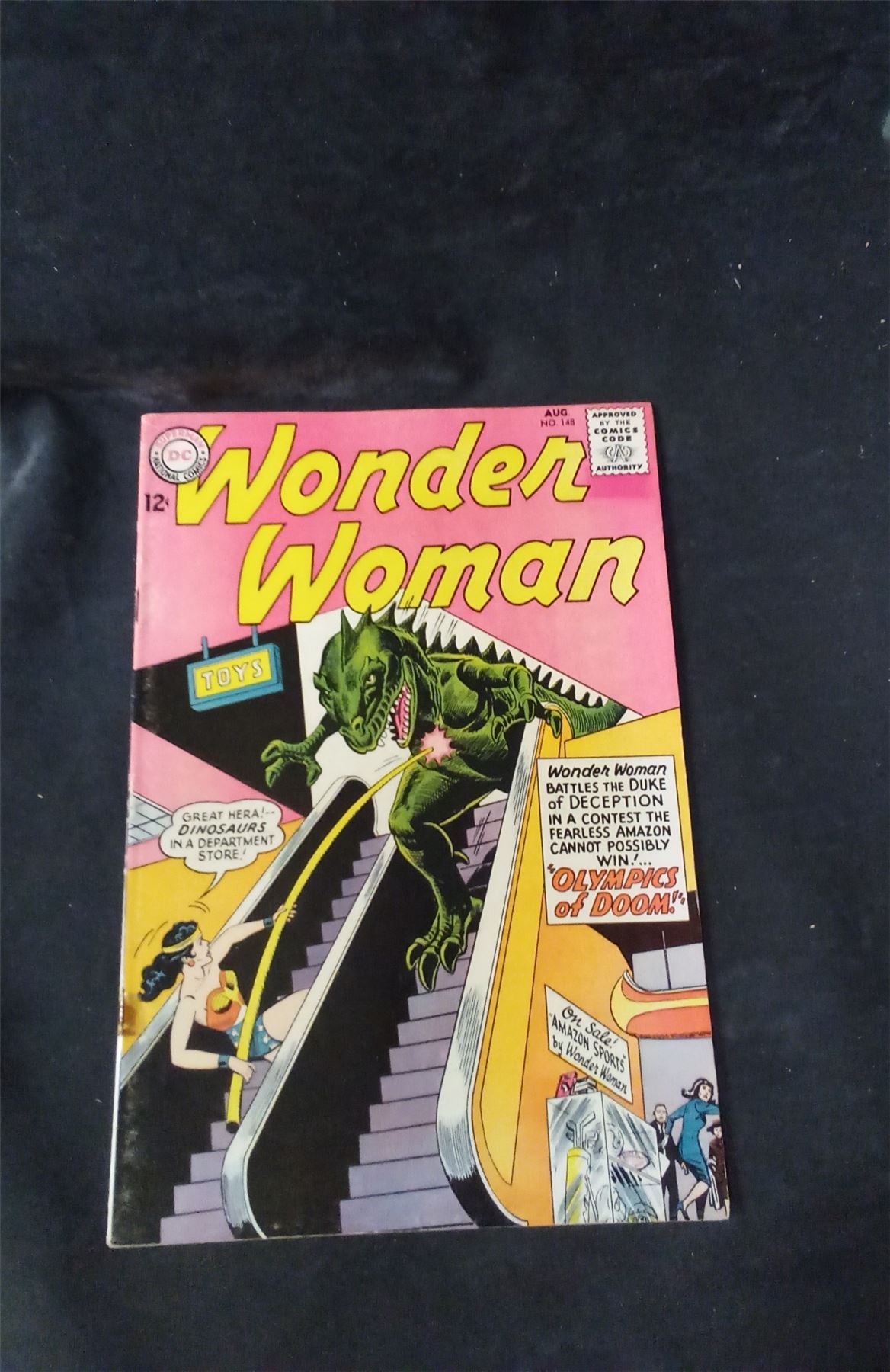 Wonder Woman #148 1964 dc-comics Comic Book