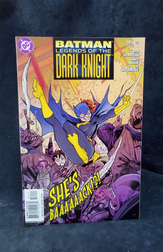Batman: Legends of the Dark Knight #181 2004 DC Comics Comic Book
