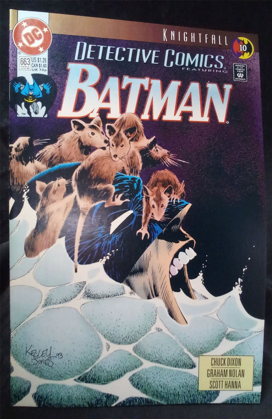 Detective Comics #663 1993 DC Comics Comic Book
