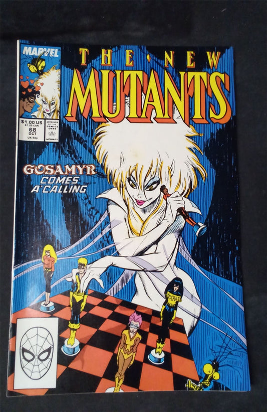 The New Mutants #68 Direct Edition 1988 marvel Comic Book