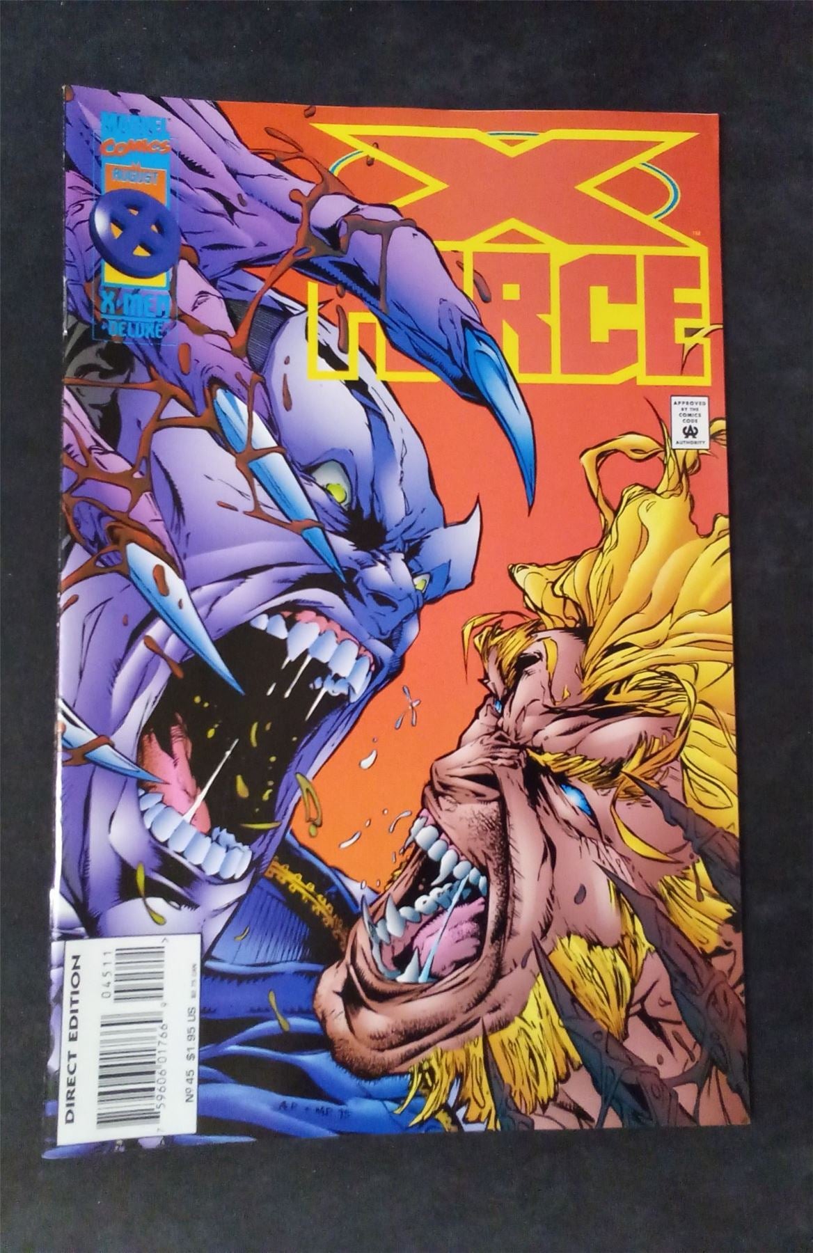 X-Force #45 1995 marvel Comic Book