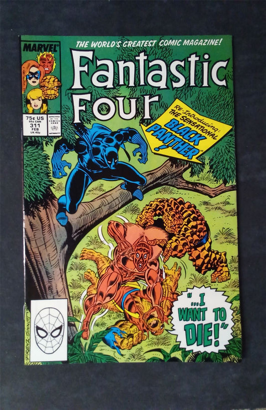 Fantastic Four #311 Direct Edition 1988 marvel Comic Book