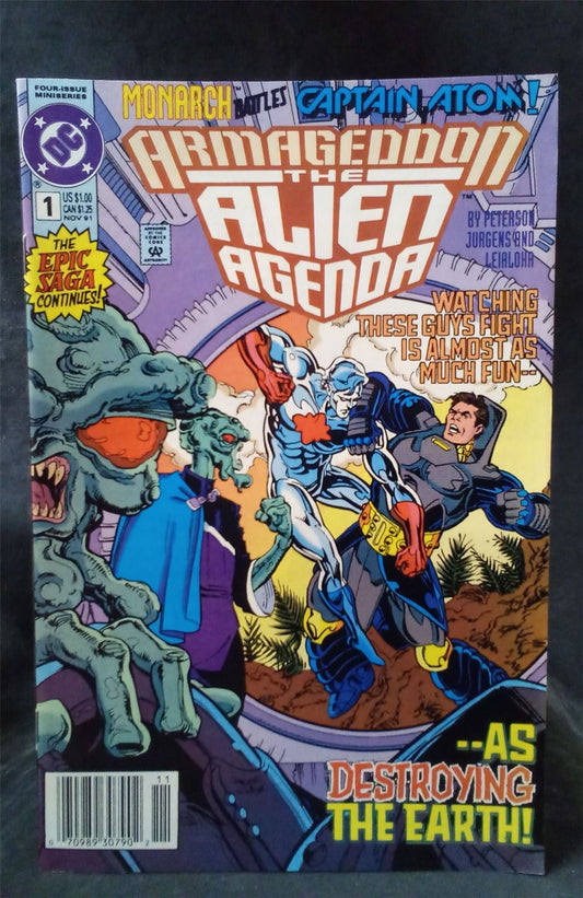 Armageddon: The Alien Agenda #1 1991 DC Comics Comic Book