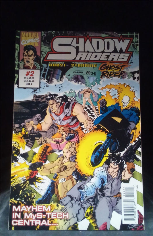 Shadow Riders #2 1993 Marvel Comics-uk Comic Book