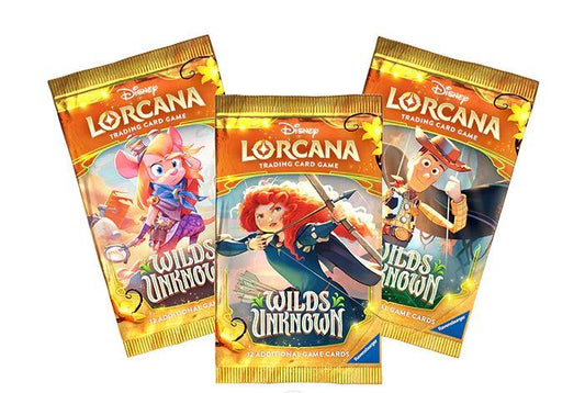 Disney Lorcana Wilds Unknown Booster Pack TCG By Ravensburger