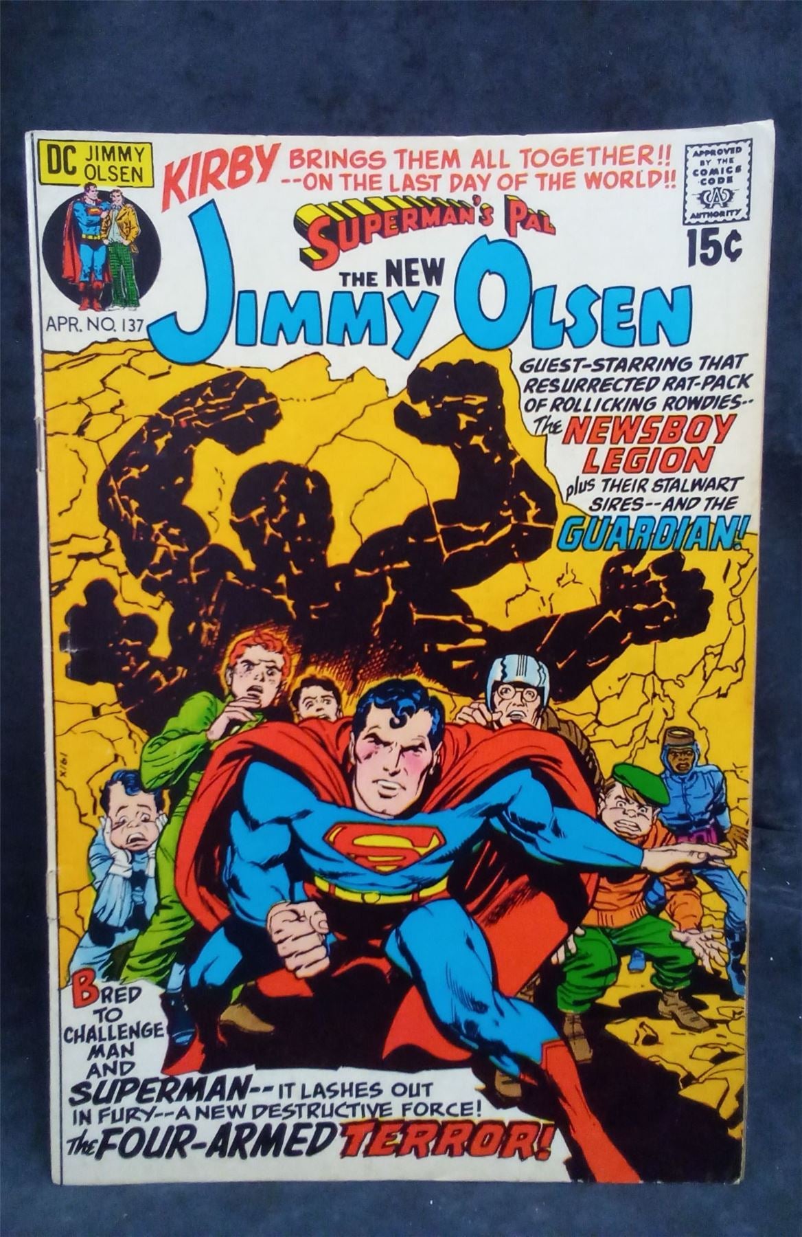 Superman's Pal, Jimmy Olsen #137 1971 DC Comics Comic Book