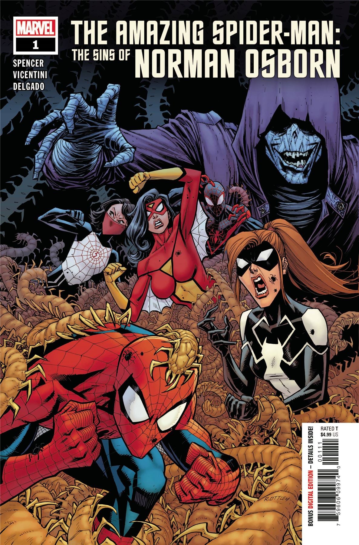 Amazing Spider-man Sins Of Norman Osborn #1 Marvel Comics Comic Book 2020