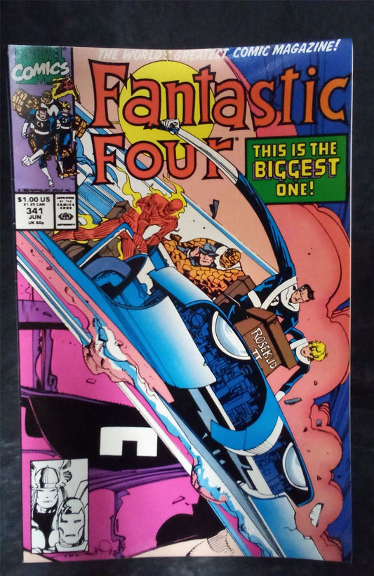 Fantastic Four #341 1990 Marvel Comics Comic Book
