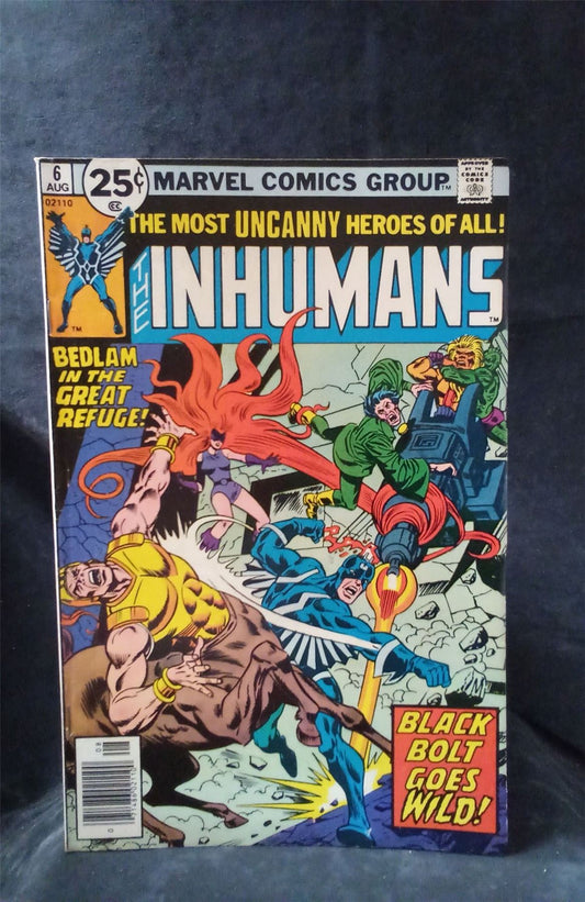 The Inhumans #6 1976 Marvel Comics Comic Book